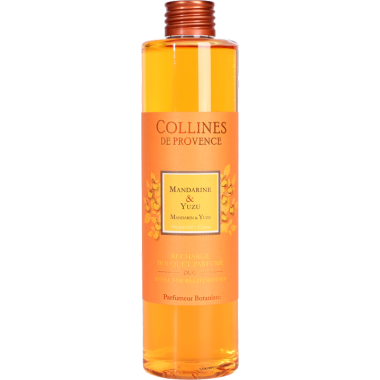 Rezerva difuzor parfumat Mandarina&Yuzu 250ml, COLLINES DE PROVENCE - 1