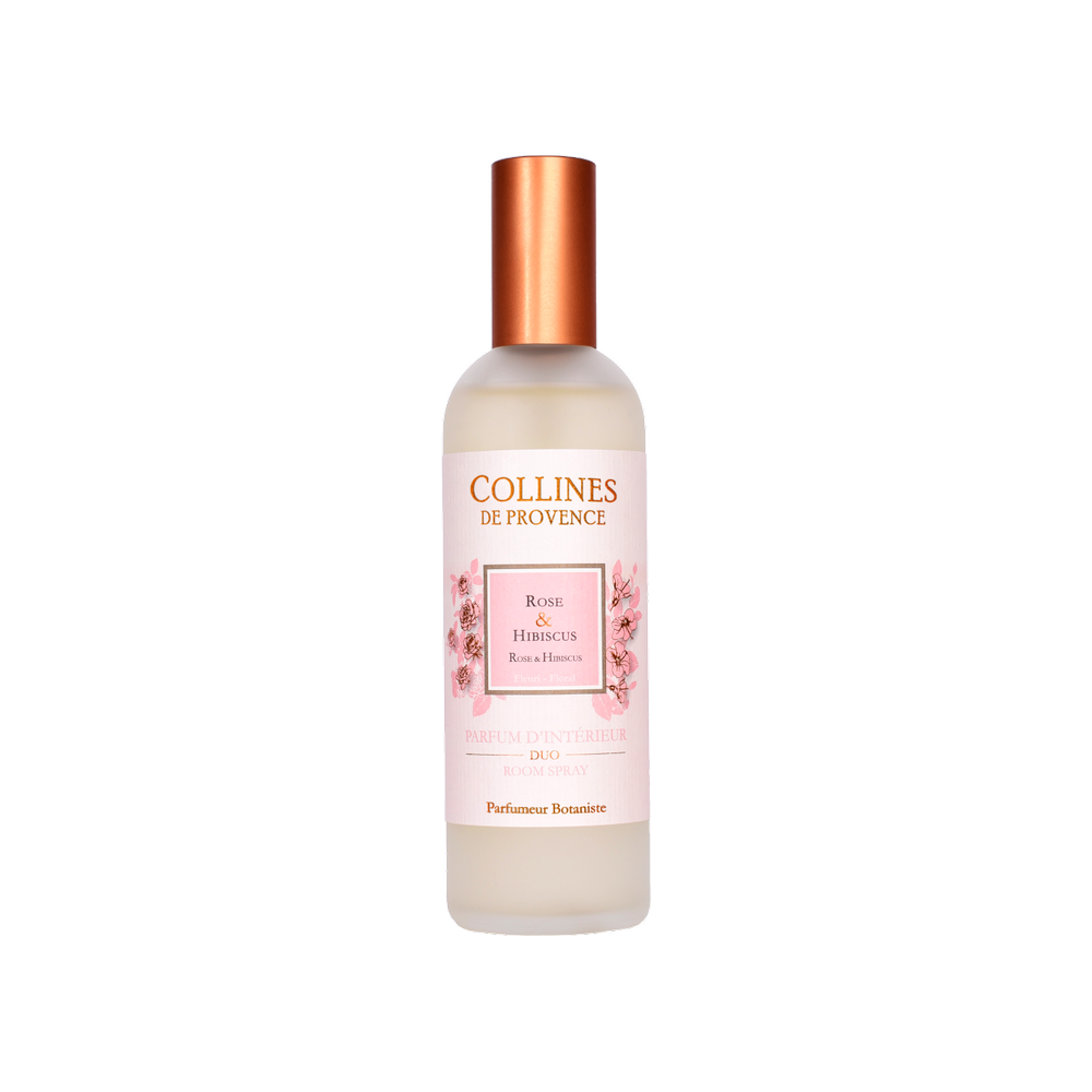 Parfum de interior Trandafir&Hibiscus 100ml, COLLINES DE PROVENCE - 1