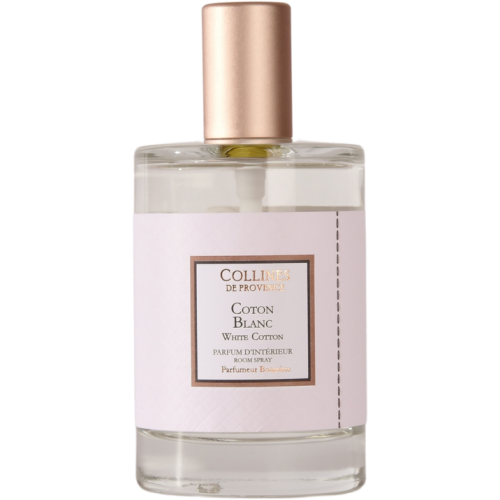 Parfum de interior Coton blanc 100ml, COLLINES DE PROVENCE - 1