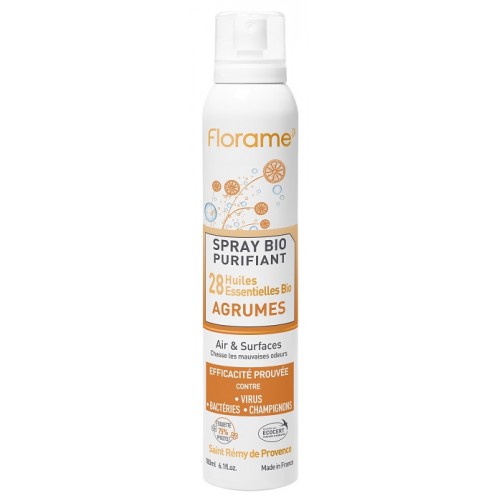 Spray purifiant citrice BIO 180ml, FLORAME - 1